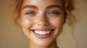 Joven sonriendo, bonita dentadura. 7 errores Comunes en el Cuidado Dental y Cómo Evitarlos