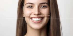 Mujer sonriendo. Beneficios de la ortodoncia